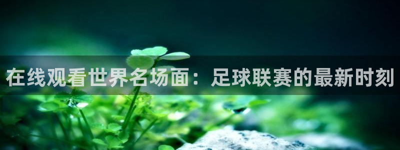  意昂2登录地址：在线观看世界名场面：足球联赛的最新时刻