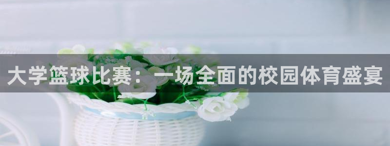意昂2娱乐平台开户：大学篮球比赛：一场全面的校园体育盛宴